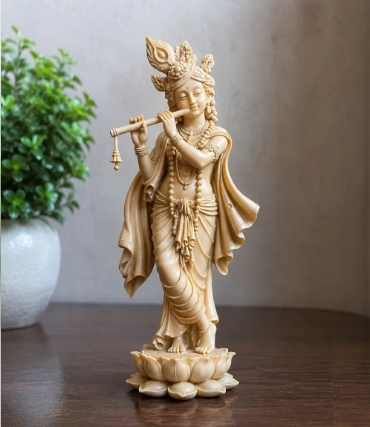 Lord Krishna Statue | Decorative 3D Model