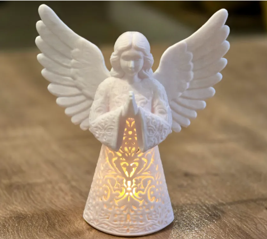 Angel Lantern Tealight Holder | 3D Printable Model